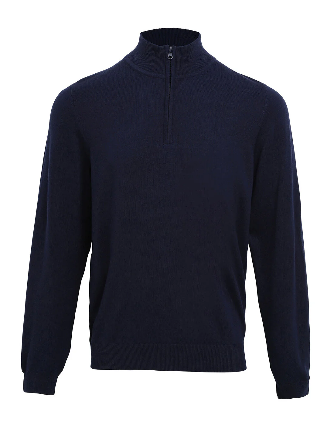 Premier Men's Quarter-Zip Knitted Sweater - Image 4