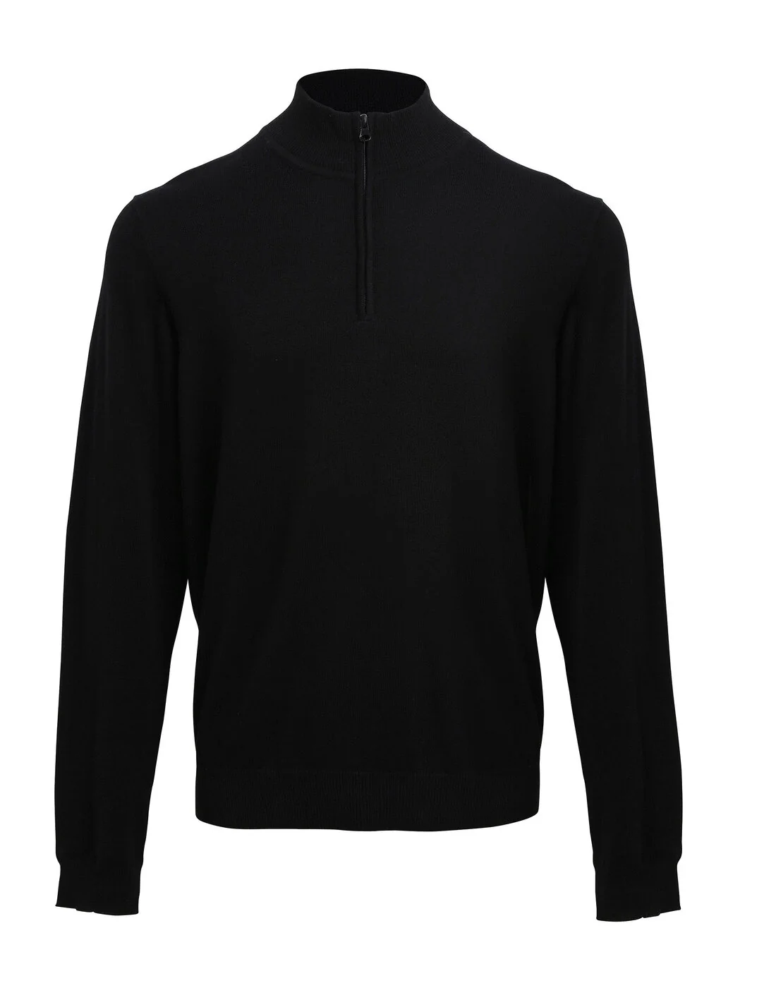 Premier Men's Quarter-Zip Knitted Sweater - Image 5