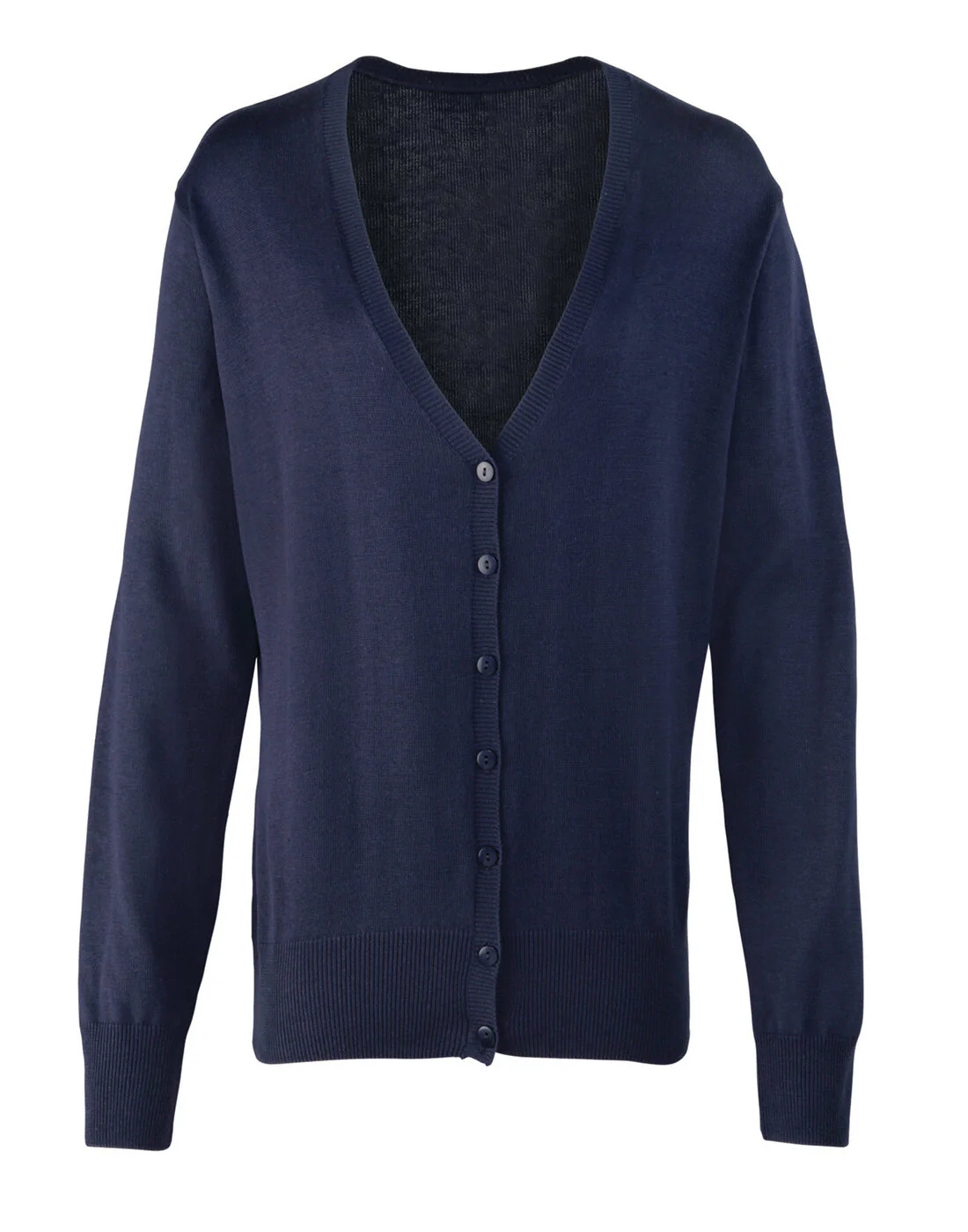 Premier Women's Button-Through Knitted Cardigan - Image 4