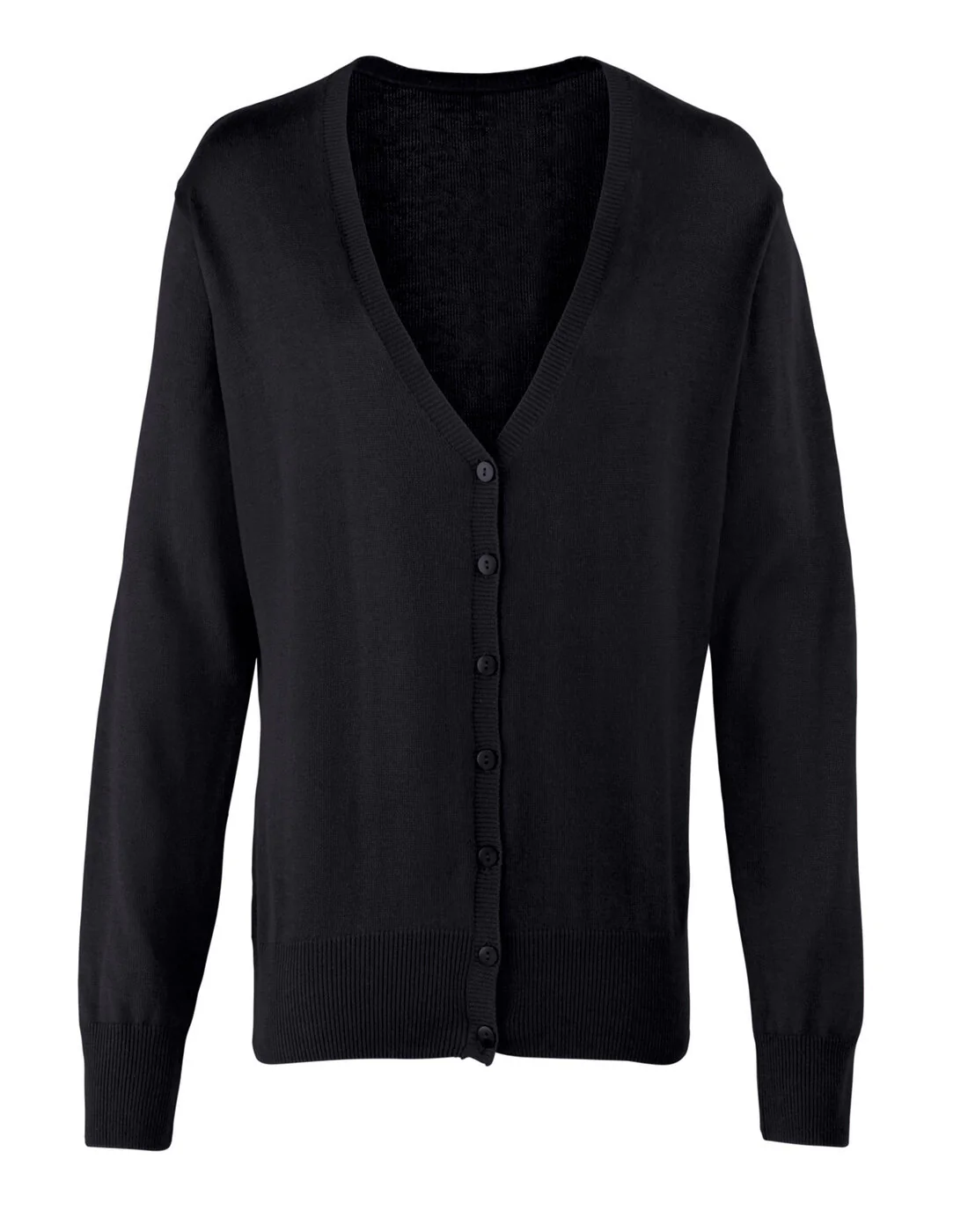 Premier Women's Button-Through Knitted Cardigan - Image 5