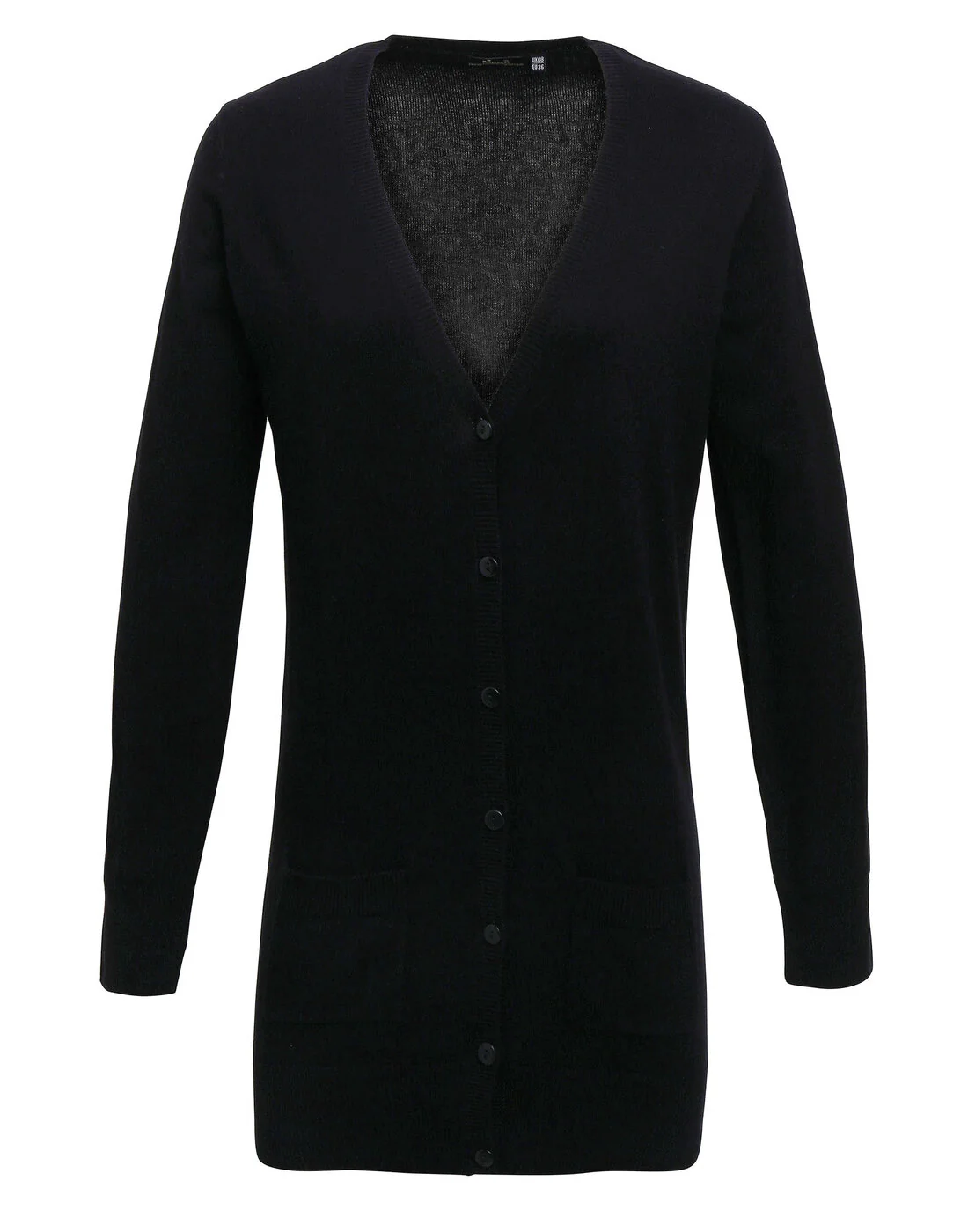 Premier Women's Long Length Knitted Cardigan - Image 3