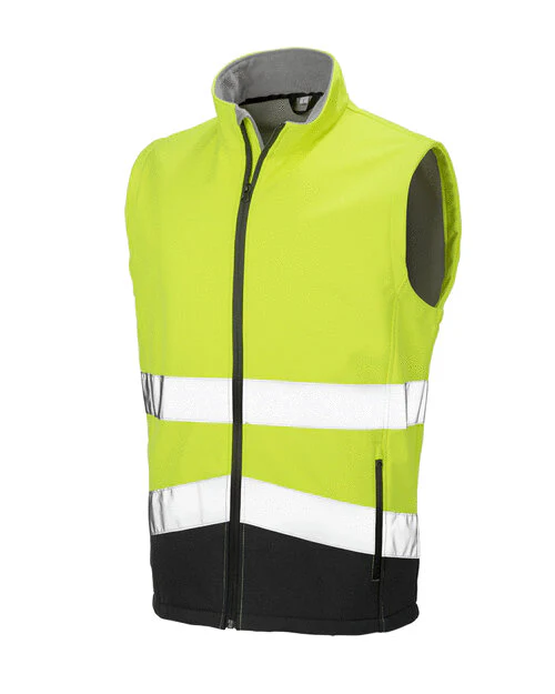 Result Printable Safety Softshell Gilet - RS451M - Image 2