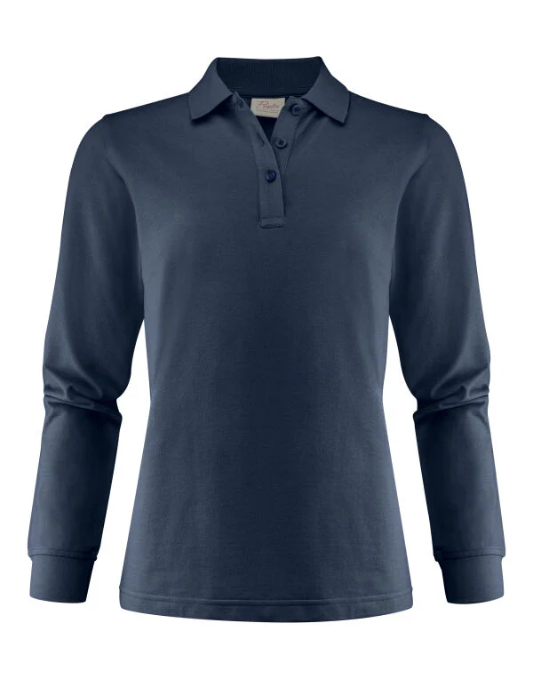 Printer Essentials Ladies Surf Pro Long Sleeve Polo - Image 4