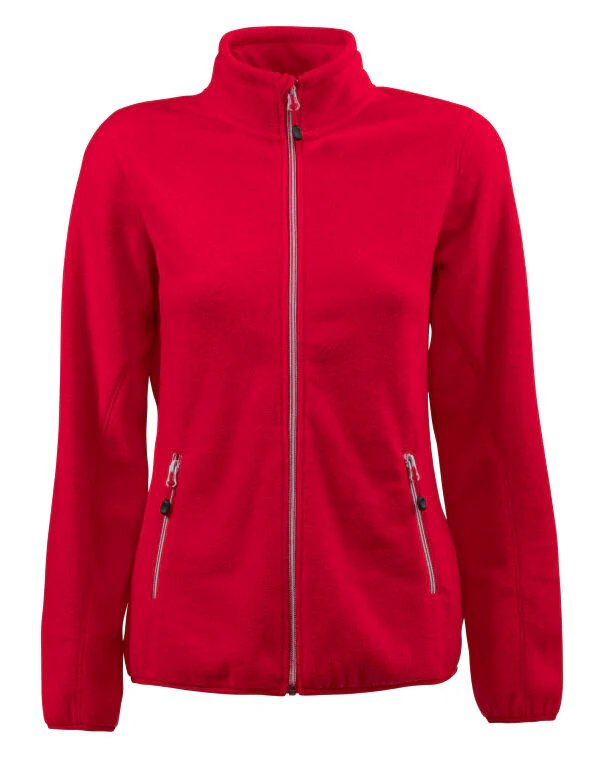 Printer Red Ladies Rocket Full Zip Fleece - Image 12