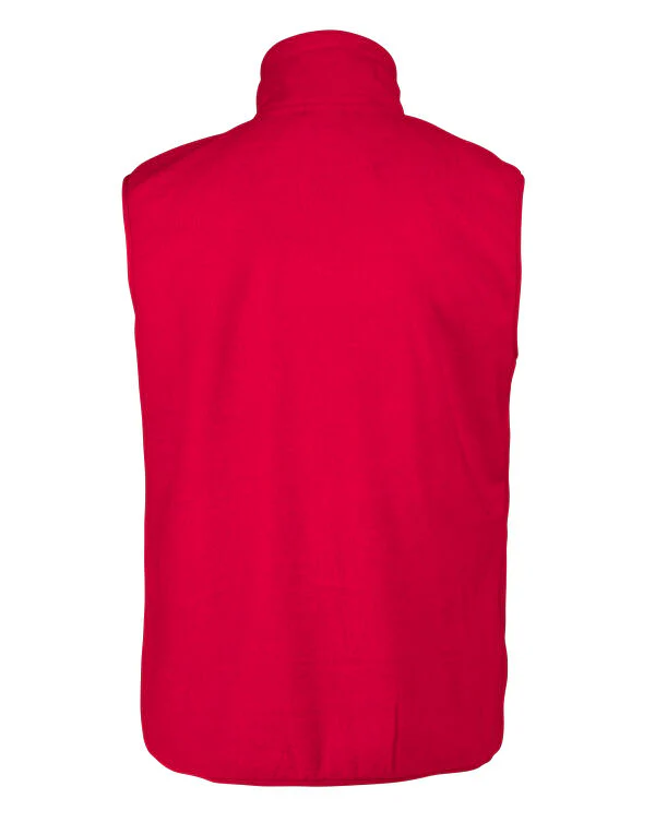 Printer Red Sideflip Fleece Vest - Image 12