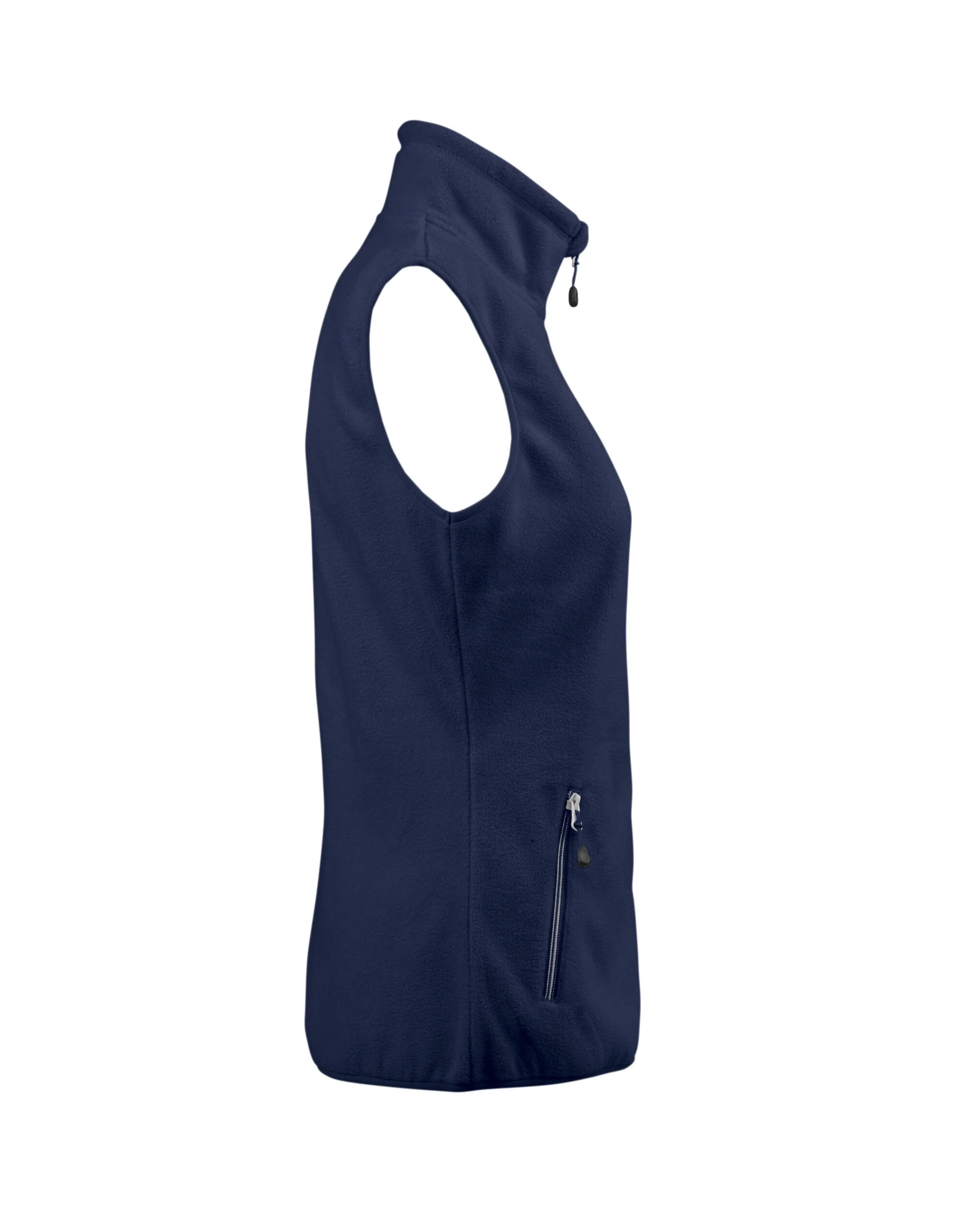Printer Red Ladies Sideflip Fleece Vest - Image 10