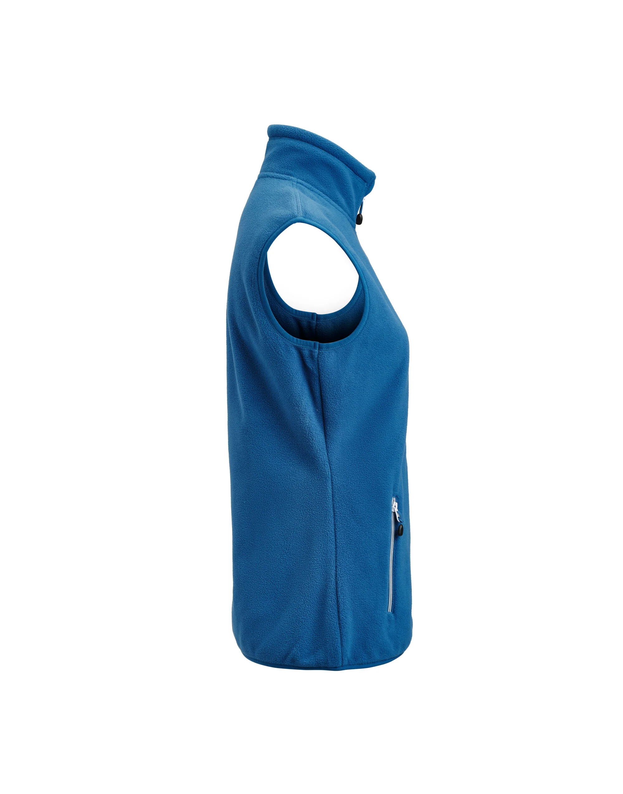 Printer Red Ladies Sideflip Fleece Vest - Image 3