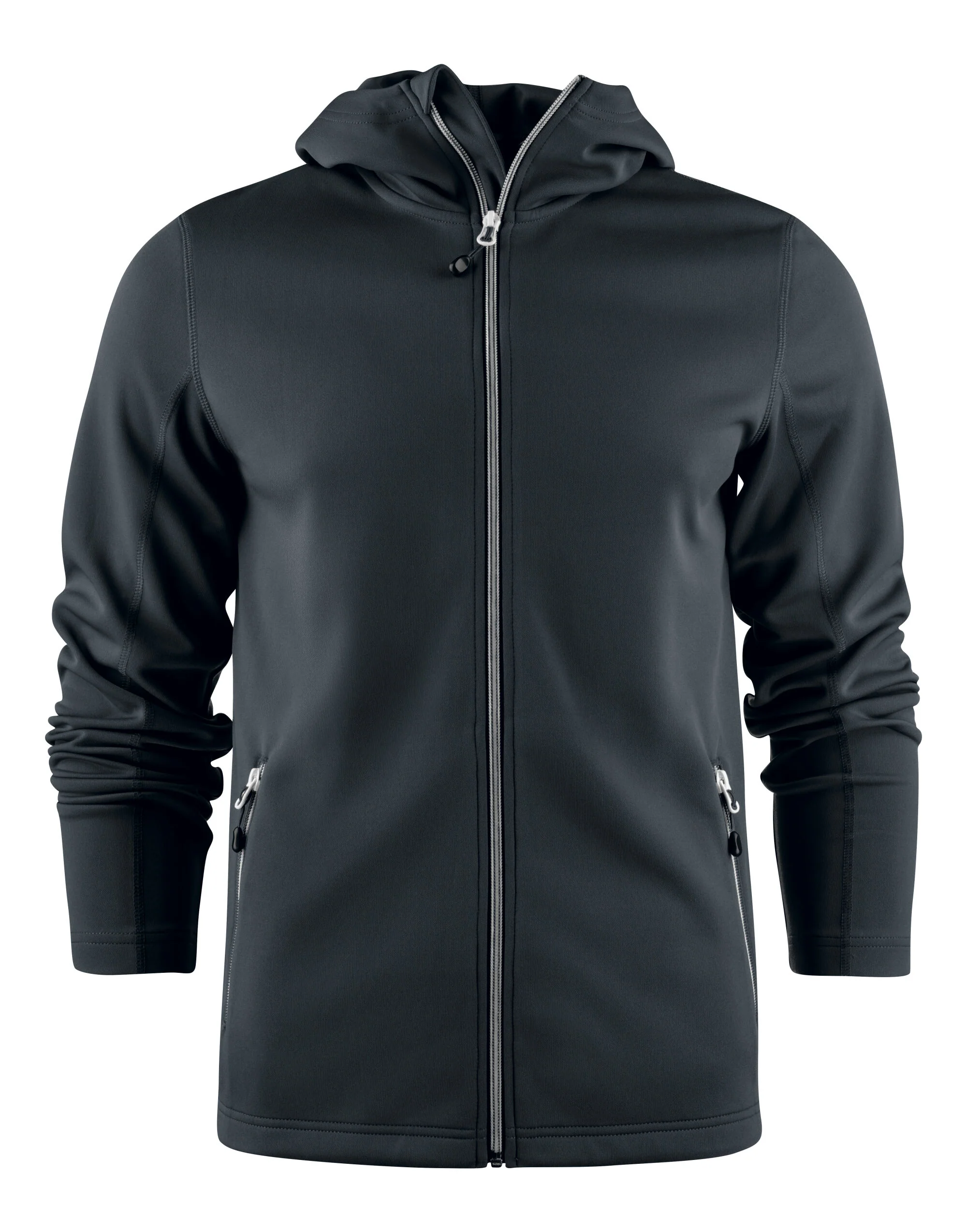 Printer Red Layback Full Zip Hoodie - Image 8