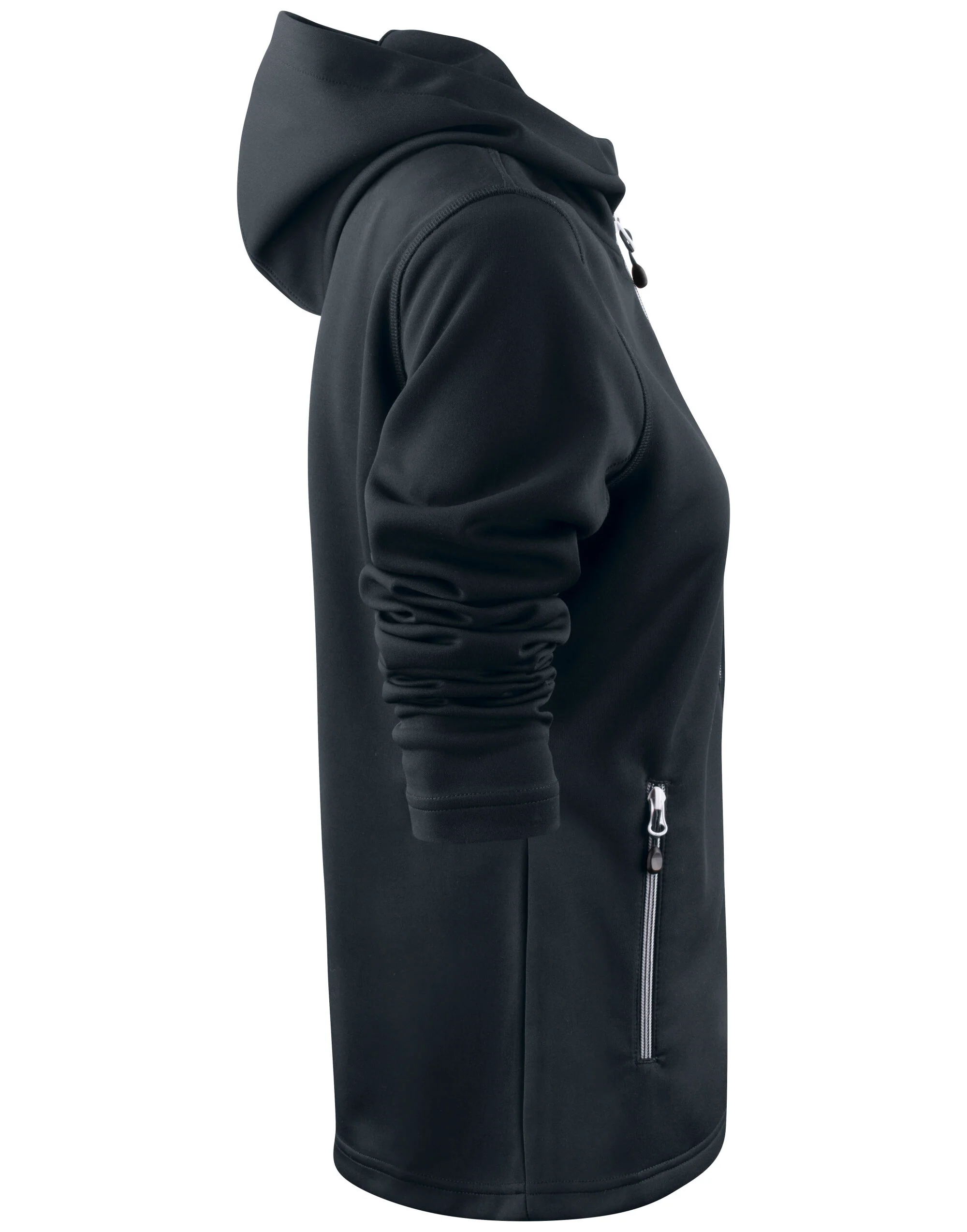 Printer Red Ladies Layback F/Z Hoodie - Image 15