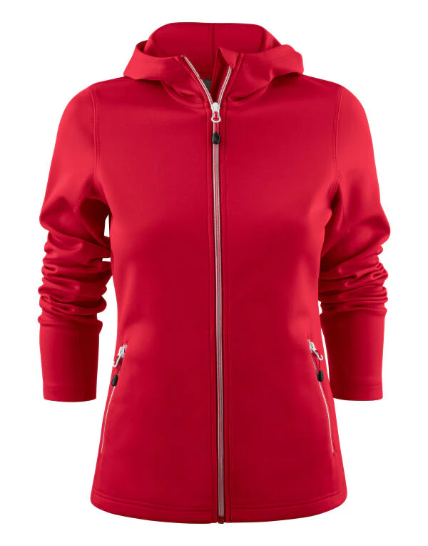 Printer Red Ladies Layback F/Z Hoodie - Image 20