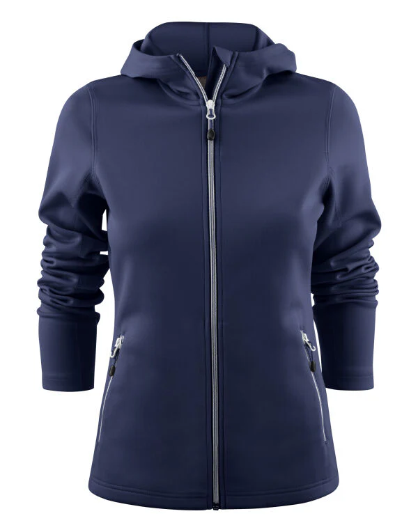 Printer Red Ladies Layback F/Z Hoodie - Image 23