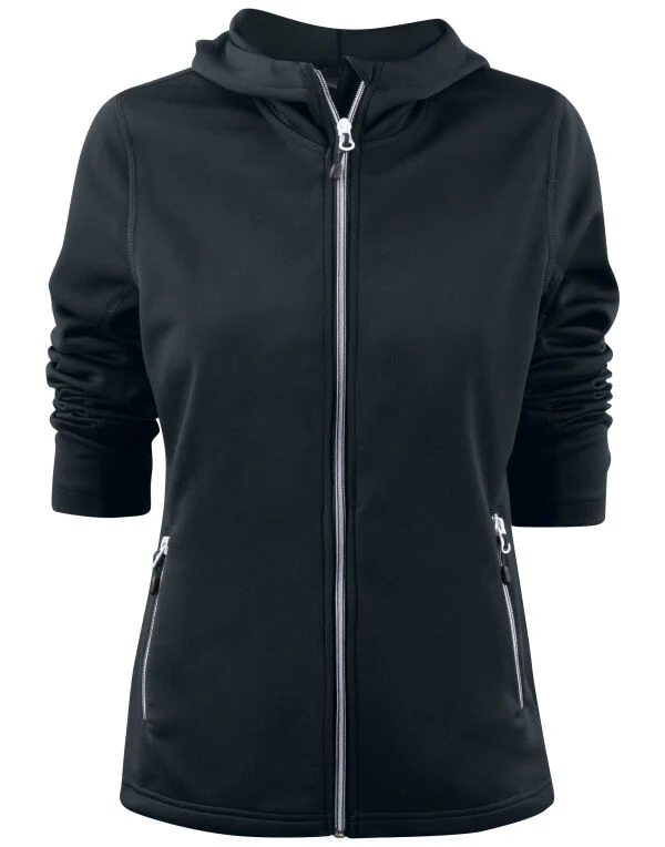 Printer Red Ladies Layback F/Z Hoodie - Image 24