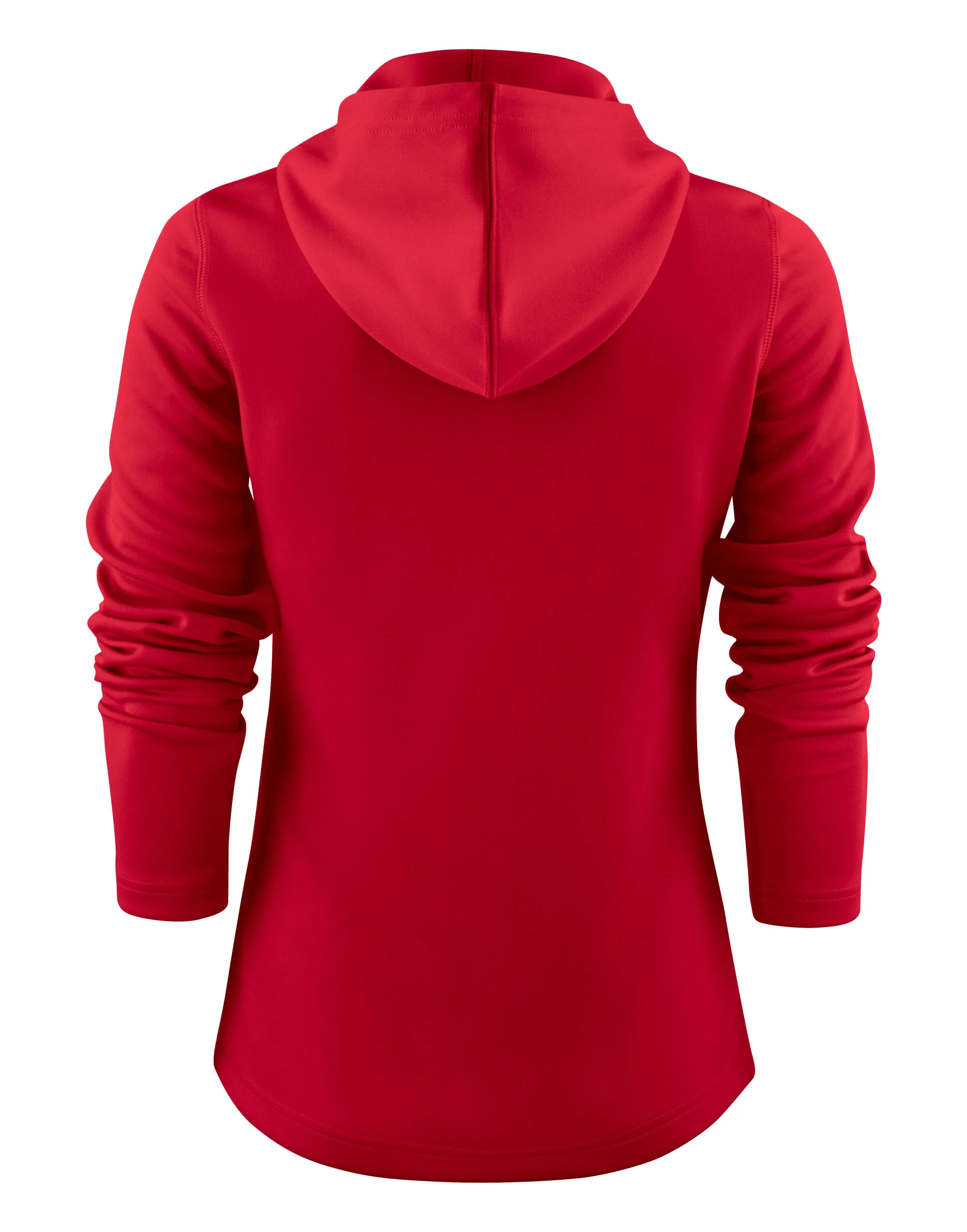 Printer Red Ladies Layback F/Z Hoodie - Image 3