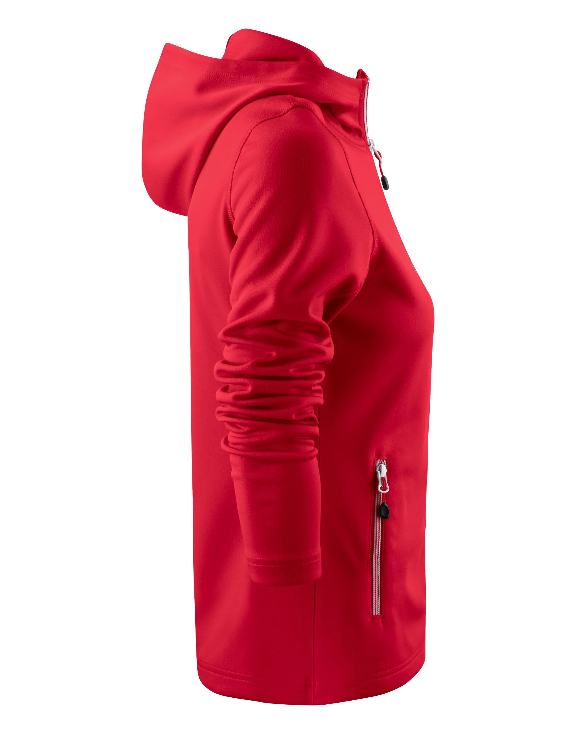 Printer Red Ladies Layback F/Z Hoodie - Image 5