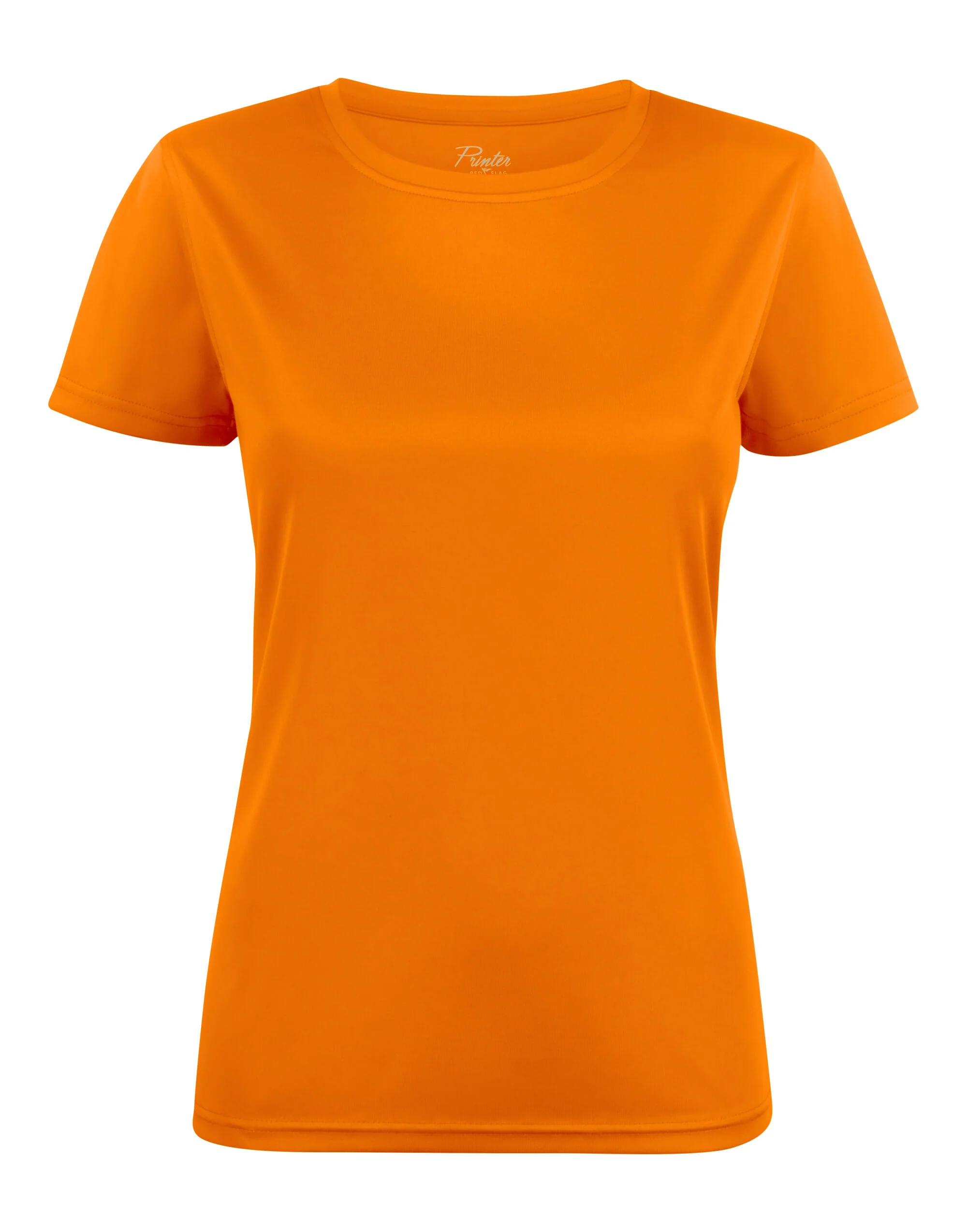 Printer Red Ladies Run Active T-Shirt - Image 10