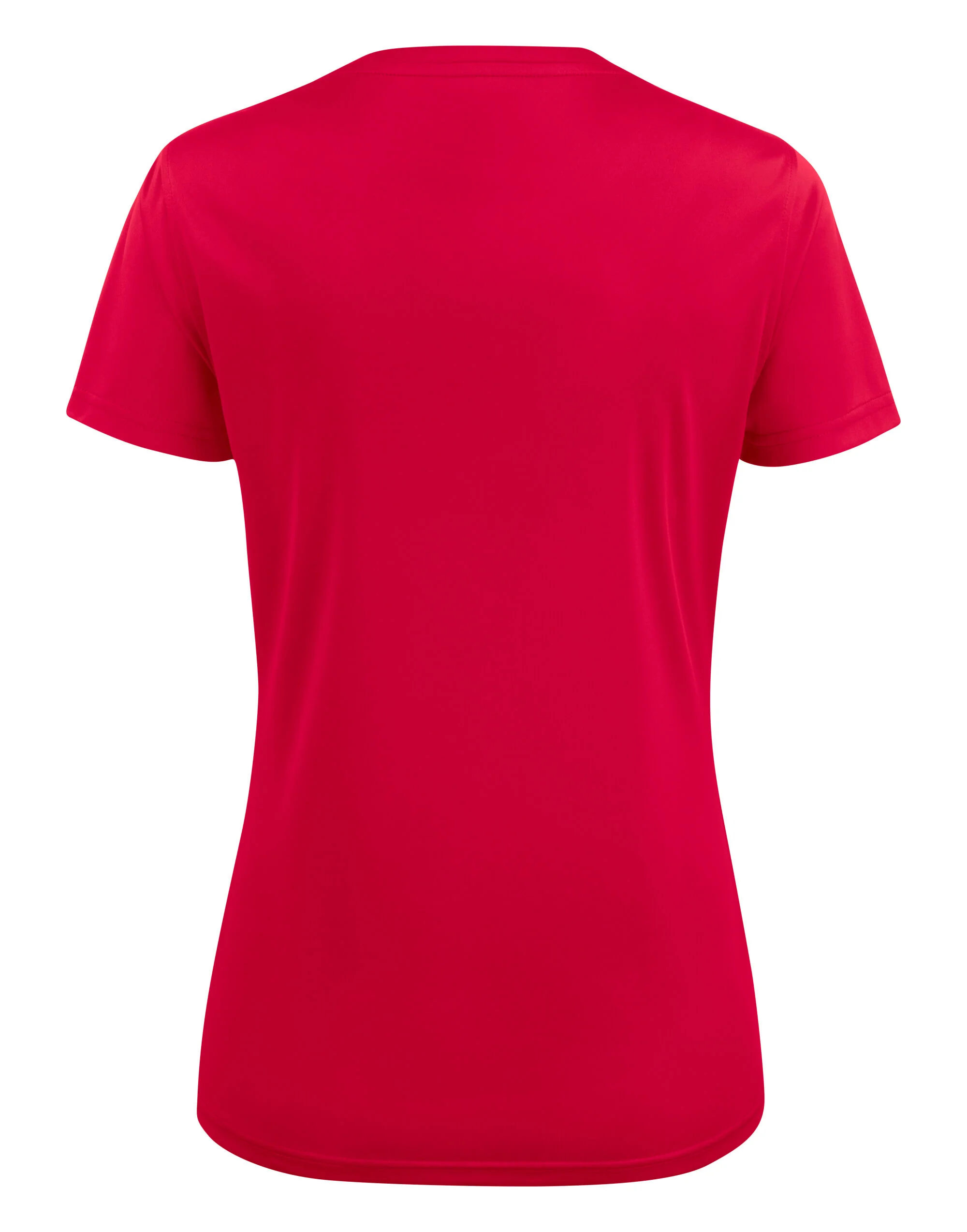 Printer Red Ladies Run Active T-Shirt - Image 11