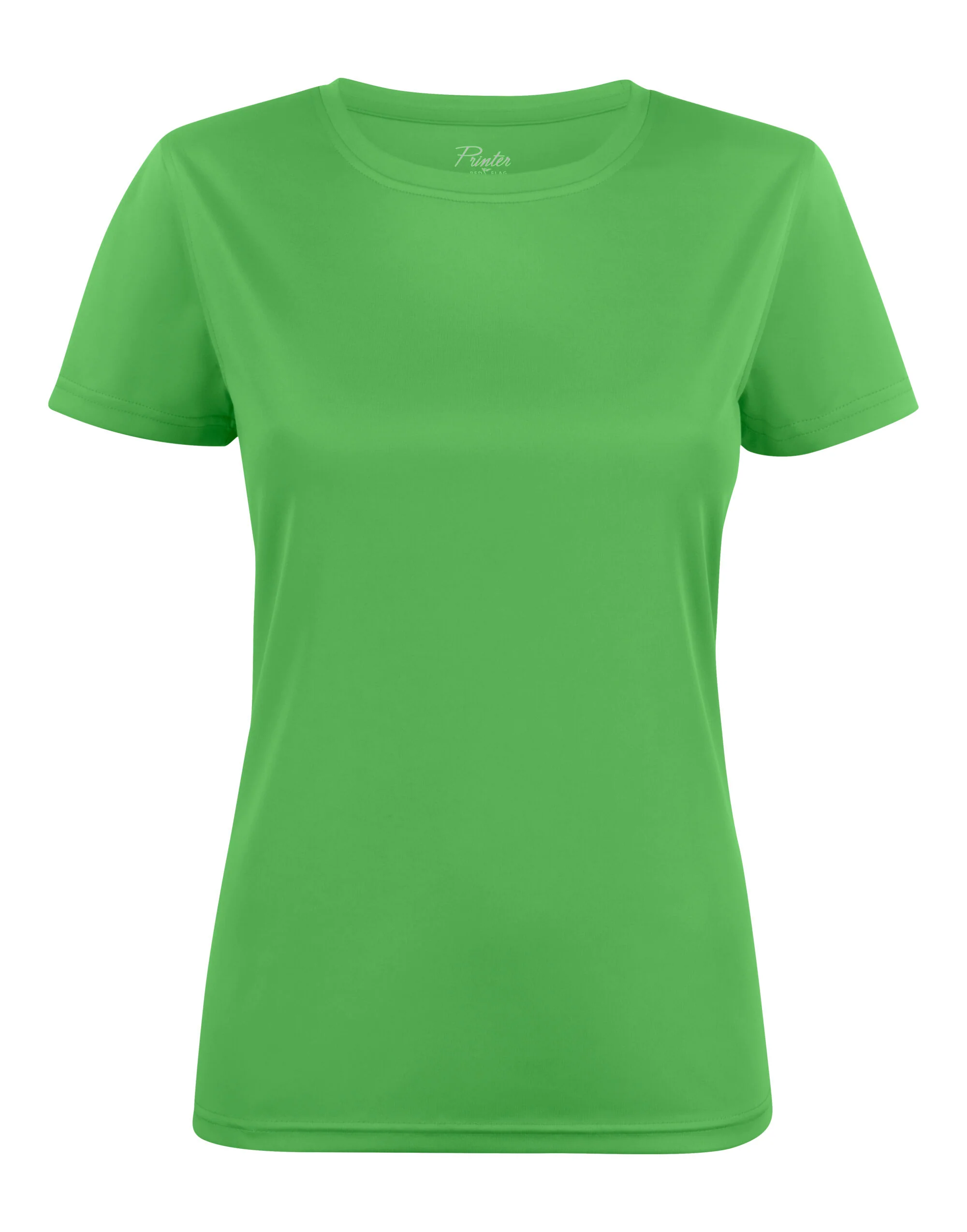 Printer Red Ladies Run Active T-Shirt - Image 14
