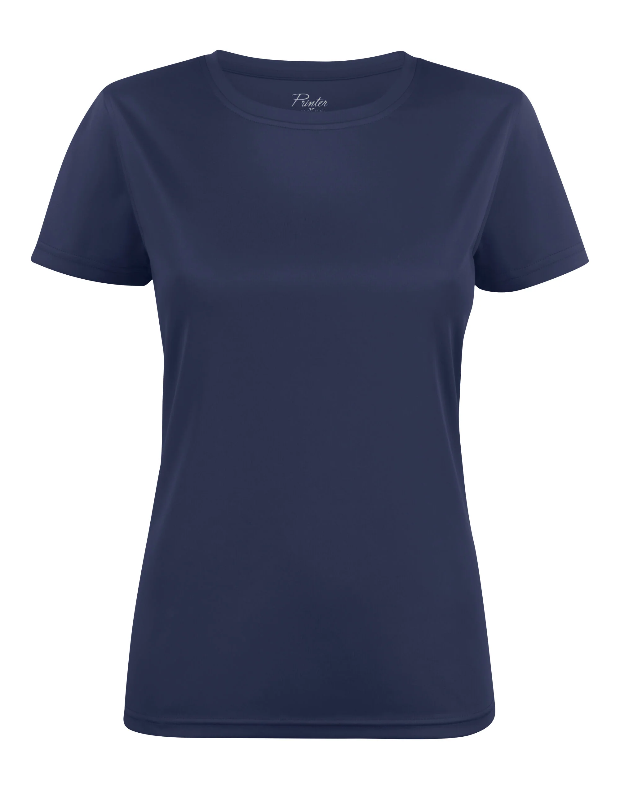 Printer Red Ladies Run Active T-Shirt - Image 16