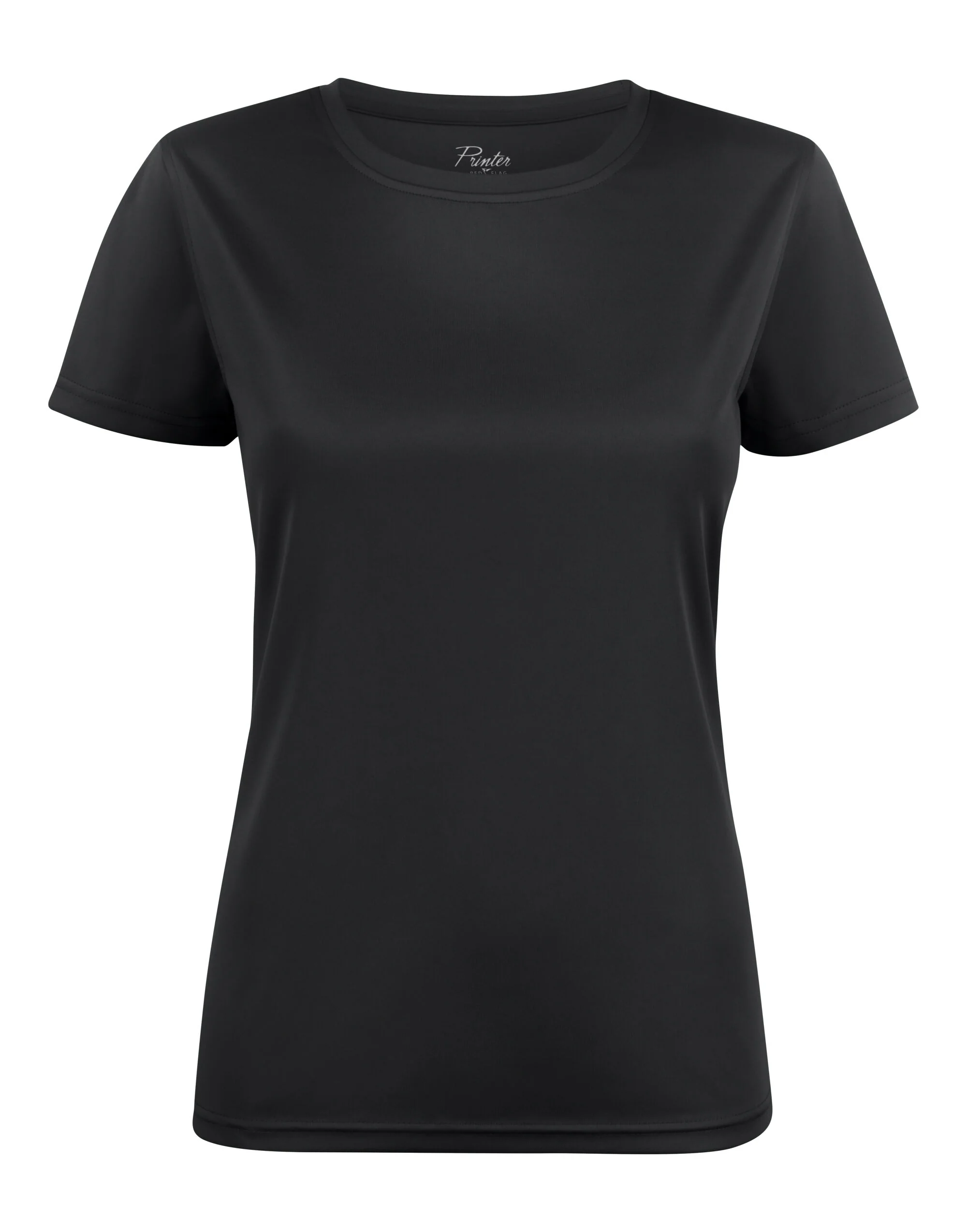 Printer Red Ladies Run Active T-Shirt - Image 23