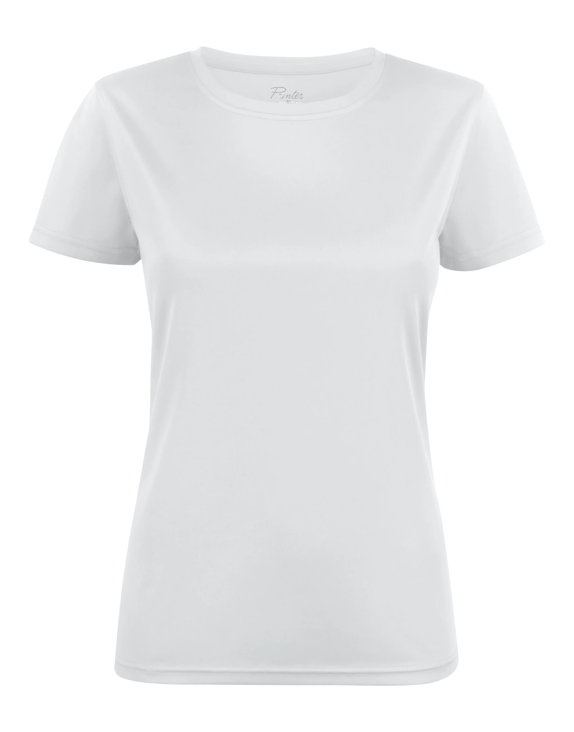 Printer Red Ladies Run Active T-Shirt - Image 24