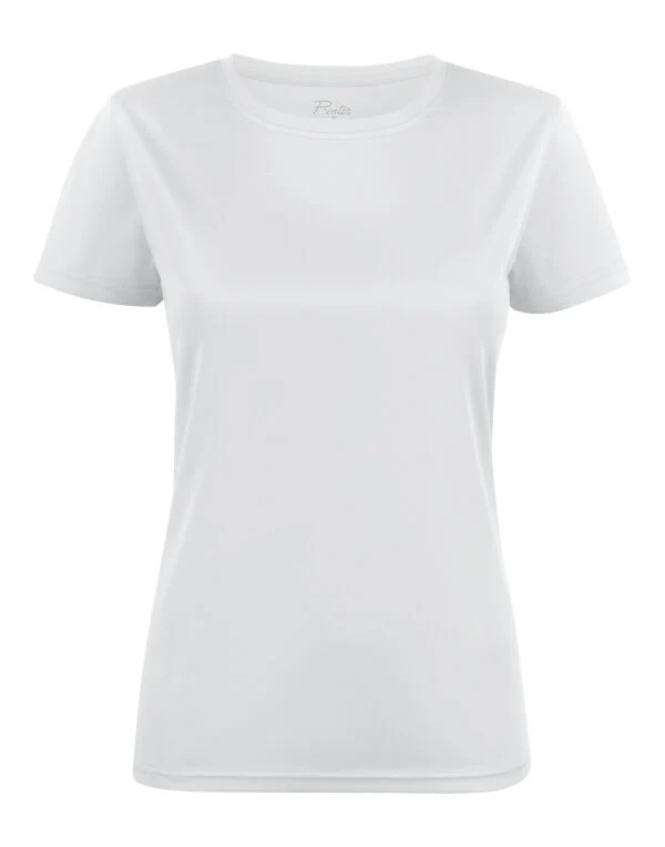 Printer Red Ladies Run Active T-Shirt - Image 27