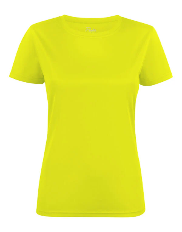 Printer Red Ladies Run Active T-Shirt - Image 29