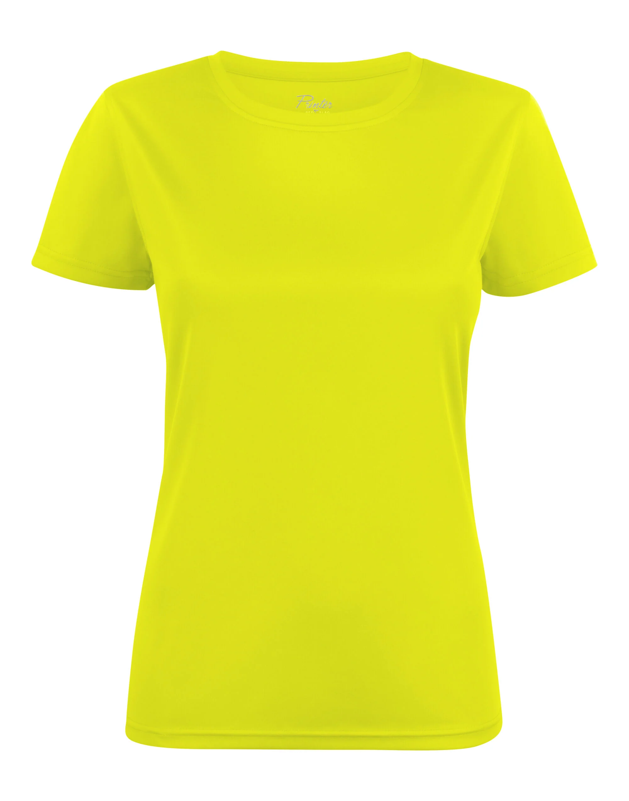 Printer Red Ladies Run Active T-Shirt - Image 30