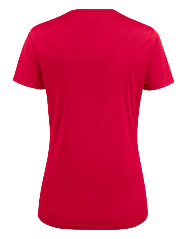 Printer Red Ladies Run Active T-Shirt - Image 32