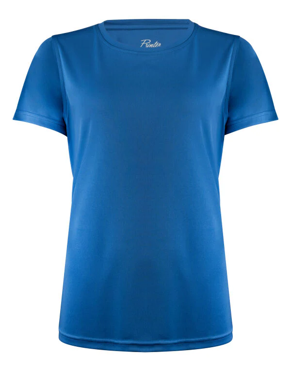 Printer Red Ladies Run Active T-Shirt - Image 33