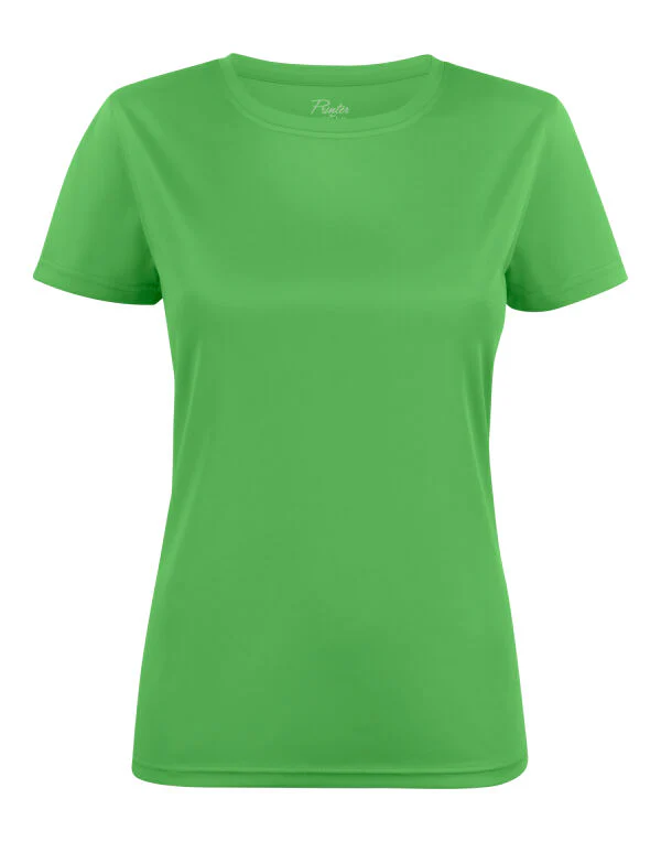 Printer Red Ladies Run Active T-Shirt - Image 35