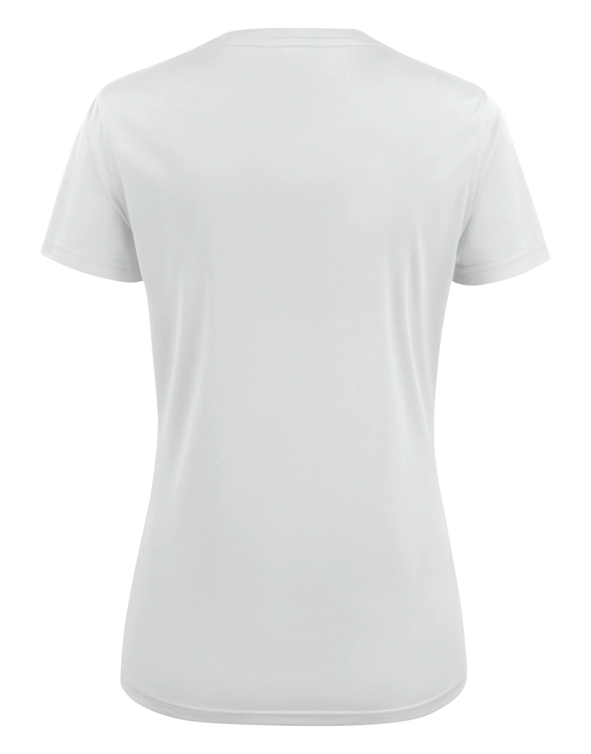 Printer Red Ladies Run Active T-Shirt - Image 6