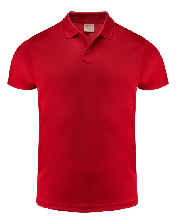 Printer Red Smash Polo Shirt - Image 21