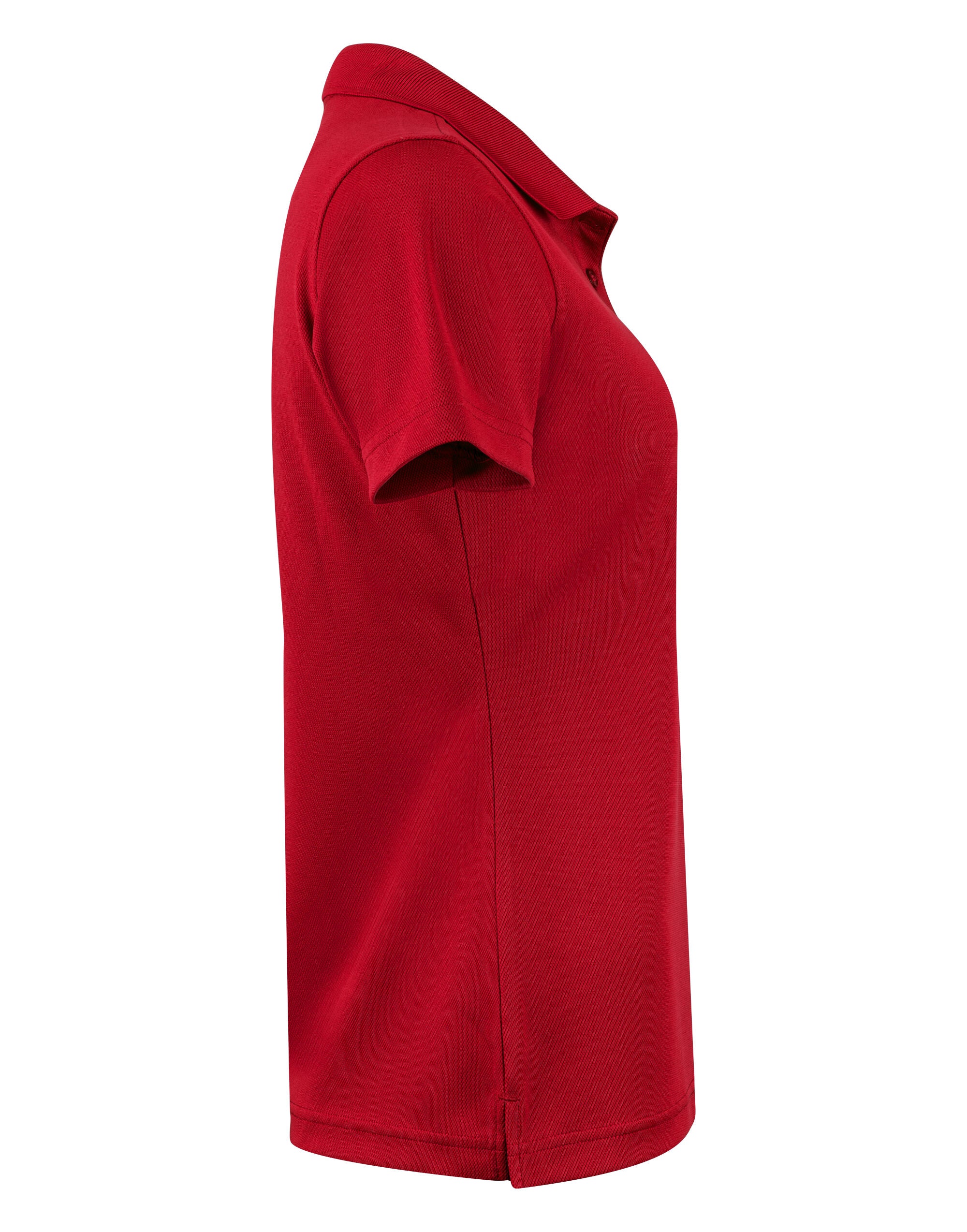 Printer Red Ladies Smash Polo Shirt - Image 10