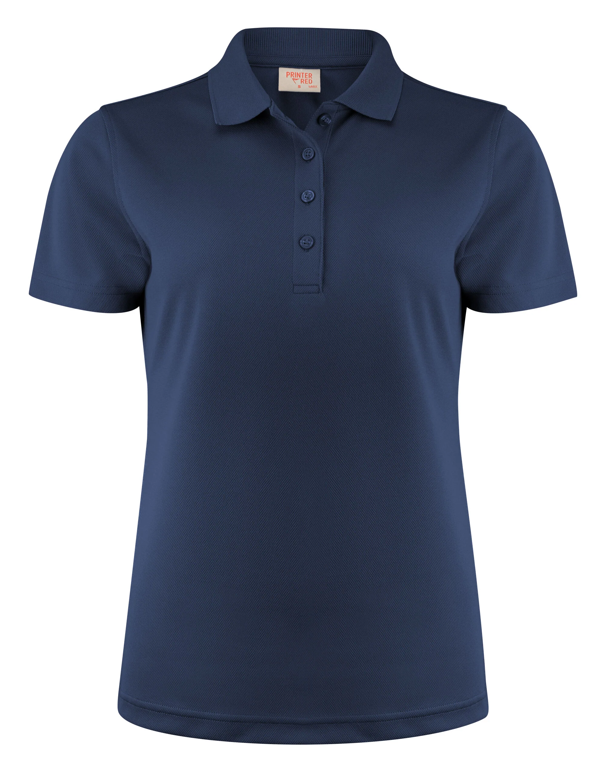 Printer Red Ladies Smash Polo Shirt - Image 11