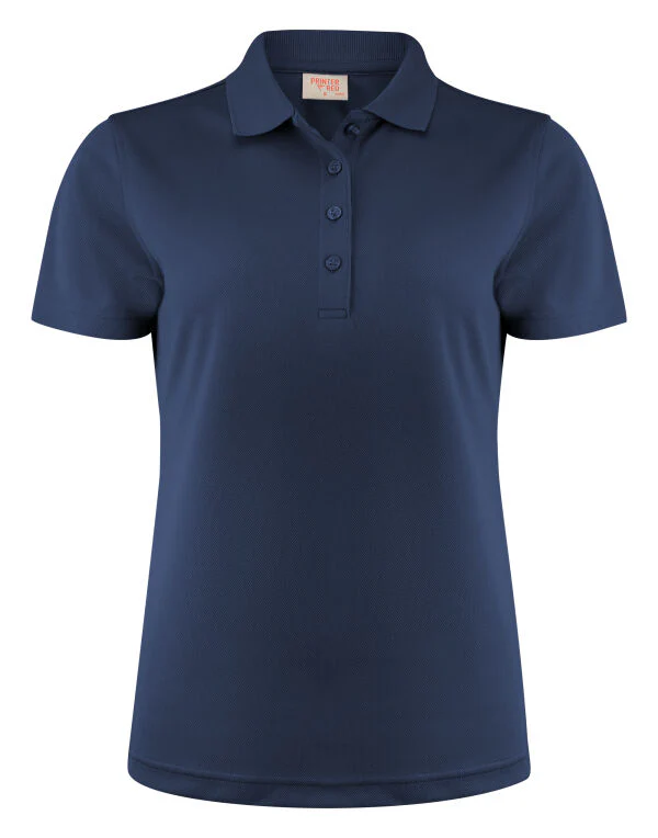 Printer Red Ladies Smash Polo Shirt - Image 23