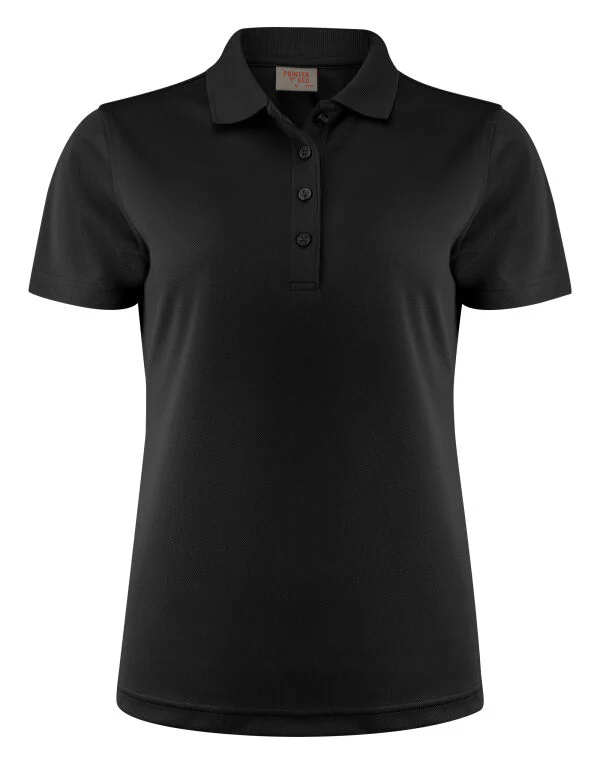 Printer Red Ladies Smash Polo Shirt - Image 24