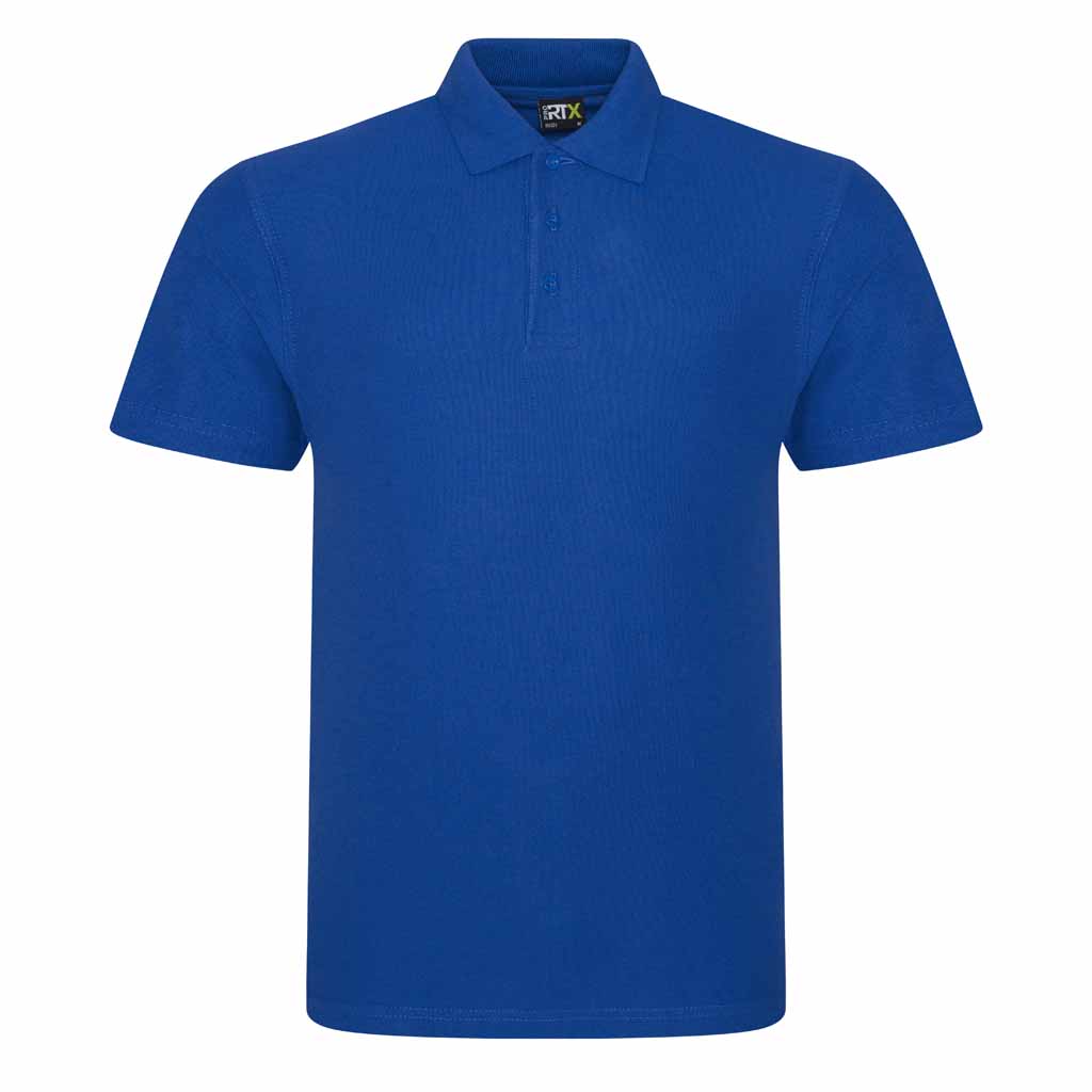 Pro RTX Unisex Polycotton Polo Shirt - RX101 (Cont) - [CLEARANCE] - Image 3