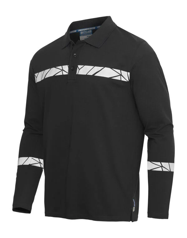 Pro-Job Progression 7004 Long Sleeve Pique Polo - Image 29