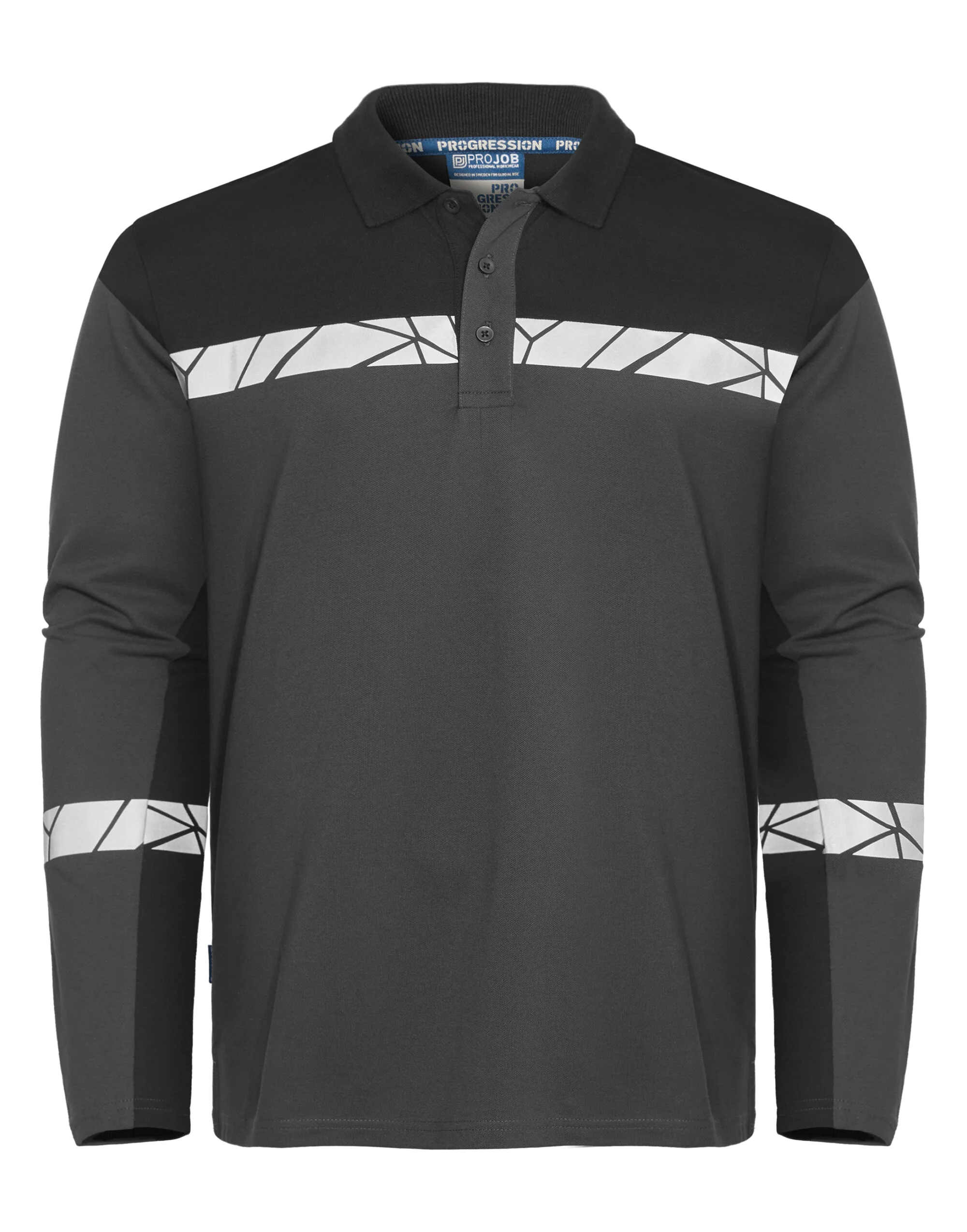 Pro-Job Progression 7004 Long Sleeve Pique Polo - Image 3