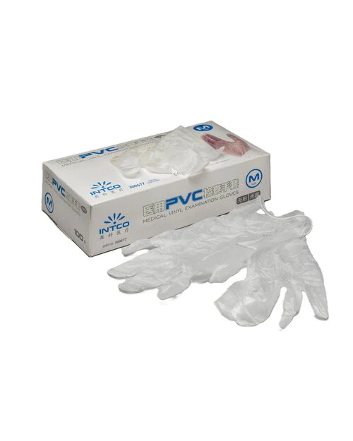 Result PPS Protective Clear Vinyl Gloves 100Pk - RV010M - Image 2