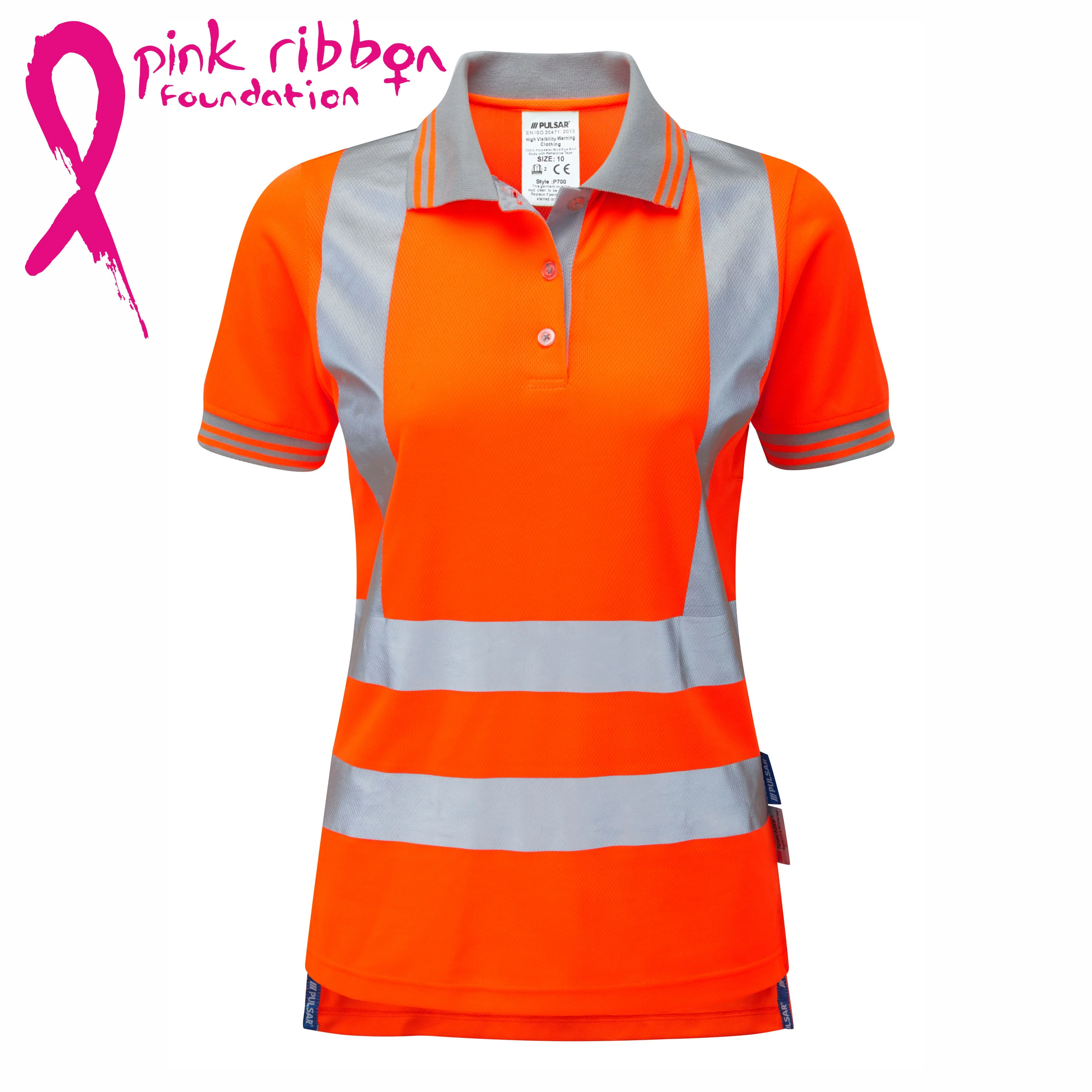 Pulsar Hi Vis Ladies Polo Shirt - PR701 - Image 4