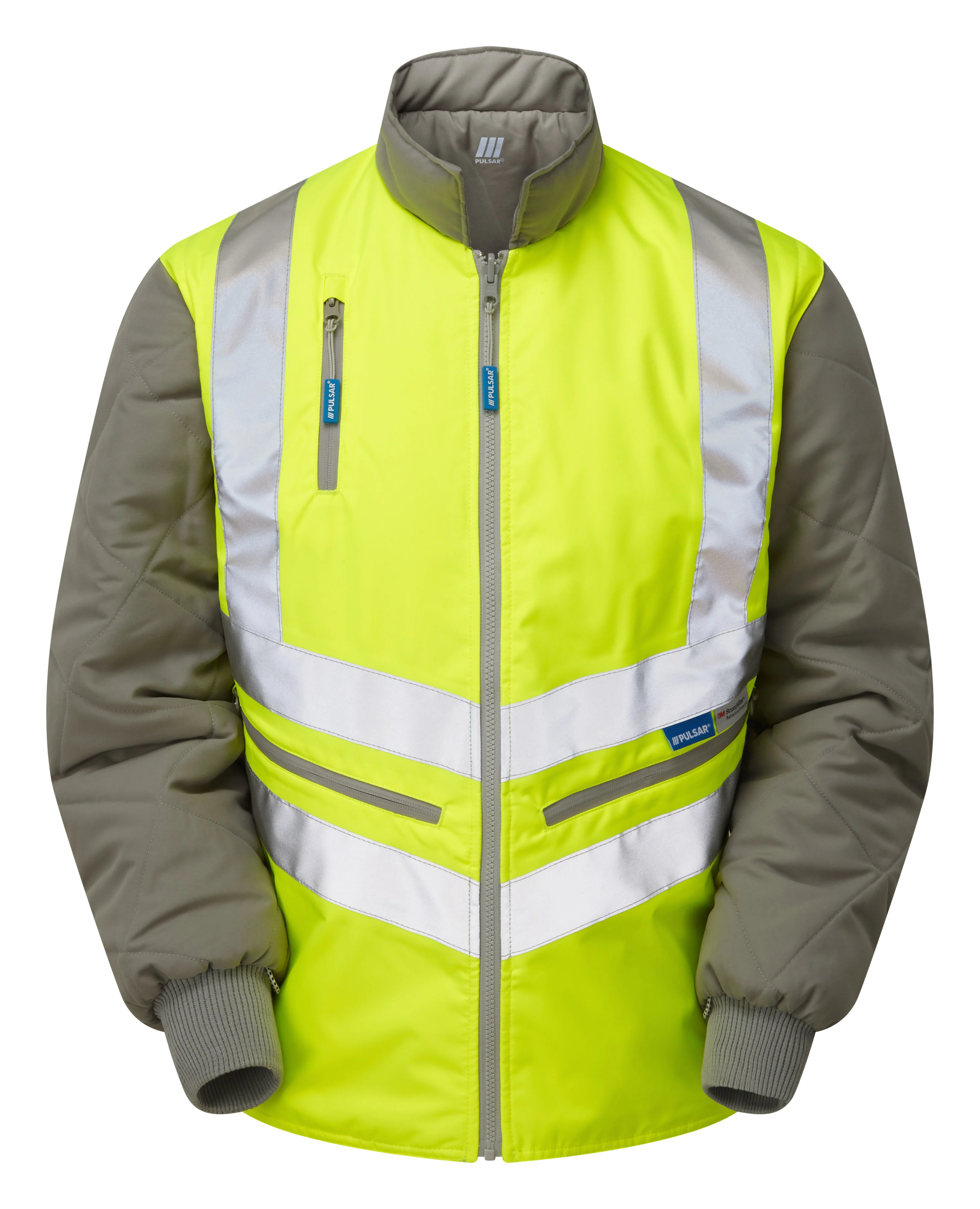 Pulsar Interactive Hi-Vis Bodywarmer - P422 - Image 3