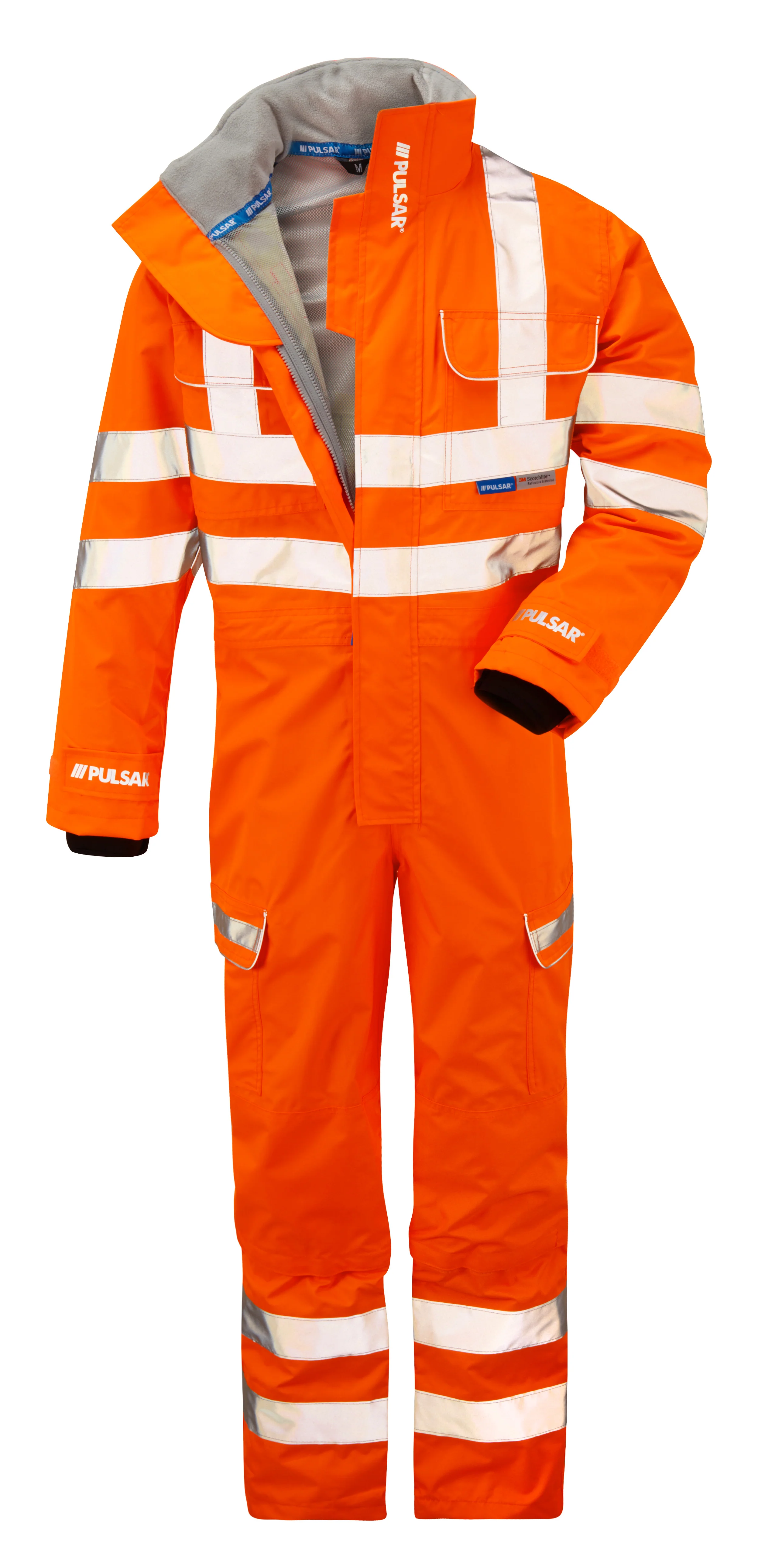 Pulsar Rail Spec Hi-Vis Waterproof Coverall - PR505