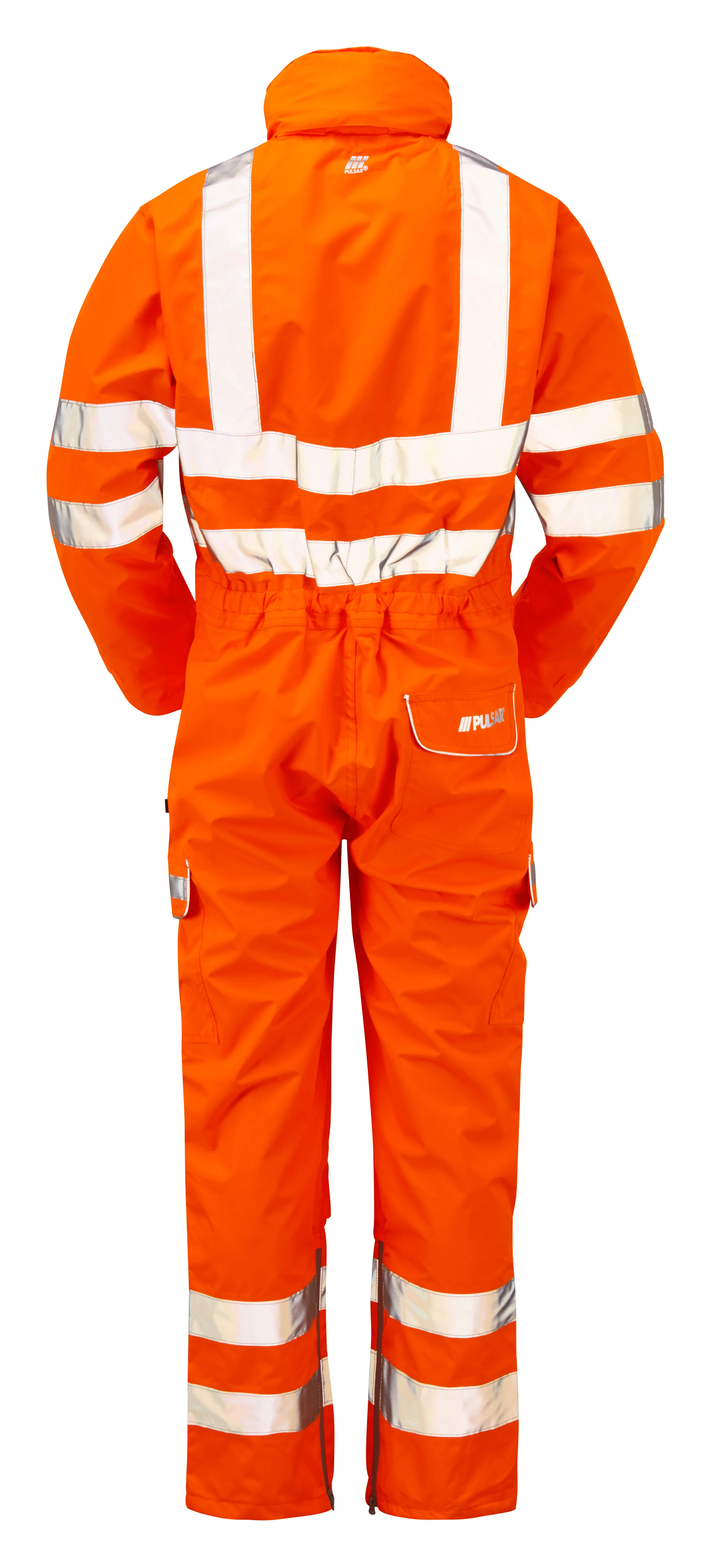 Pulsar Rail Spec Hi-Vis Waterproof Coverall - PR505 - Image 3