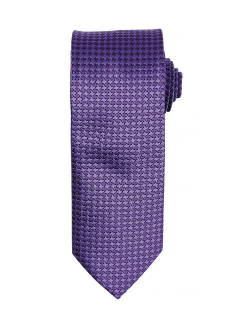 Premier Workwear Puppy Tooth Tie - PR787M - Image 3