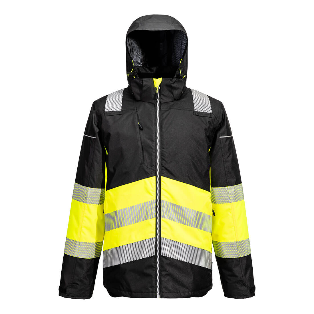 Portwest PW3 Hi-Vis Class 1 Winter Jacket - Image 4