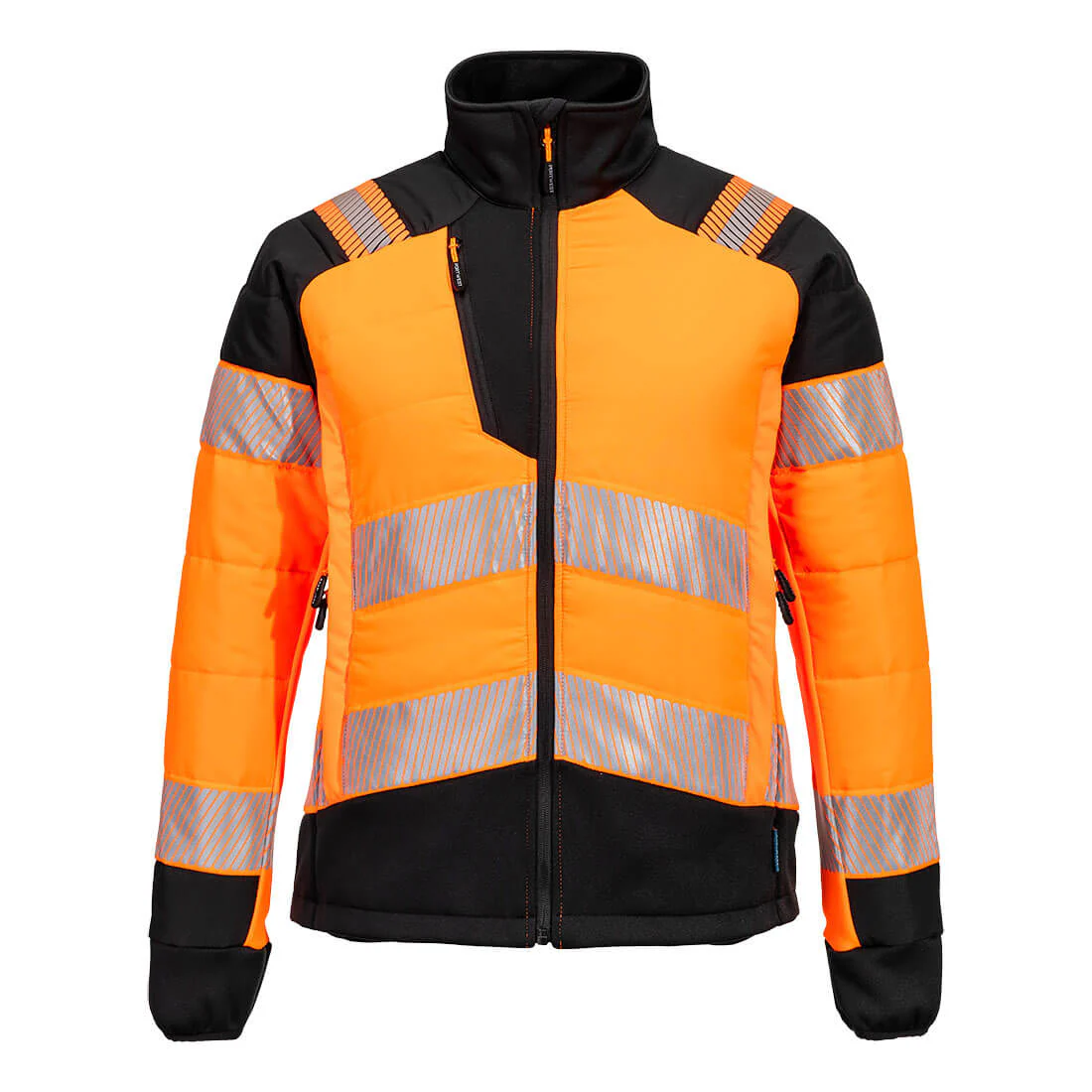Portwest PW3 Hi-Vis Women's Hybrid Baffle Jacket - Image 5