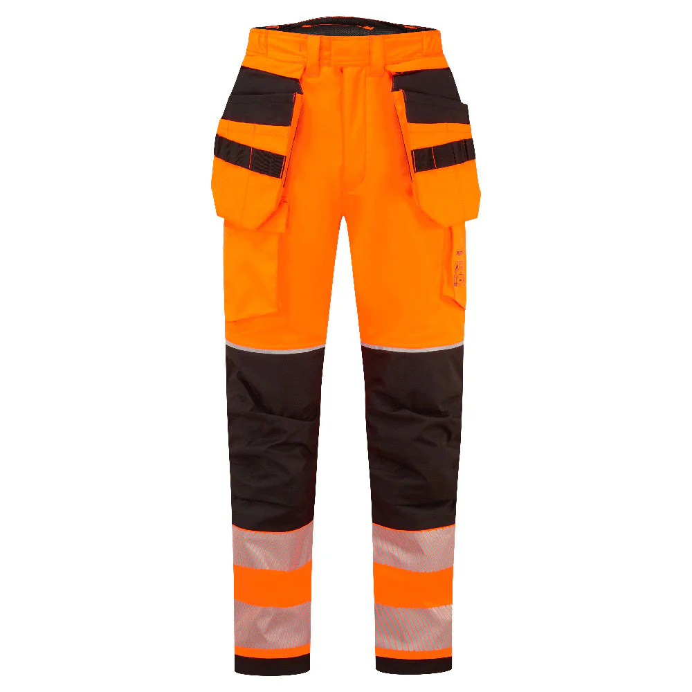 Portwest PW3 Modaflame Rain+ Hi-Vis FR Winter Holster Trousers - Image 3