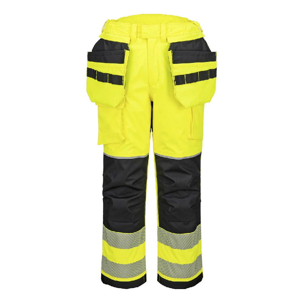 Portwest PW3 Modaflame Rain+ Hi-Vis FR Winter Holster Trousers - Image 4