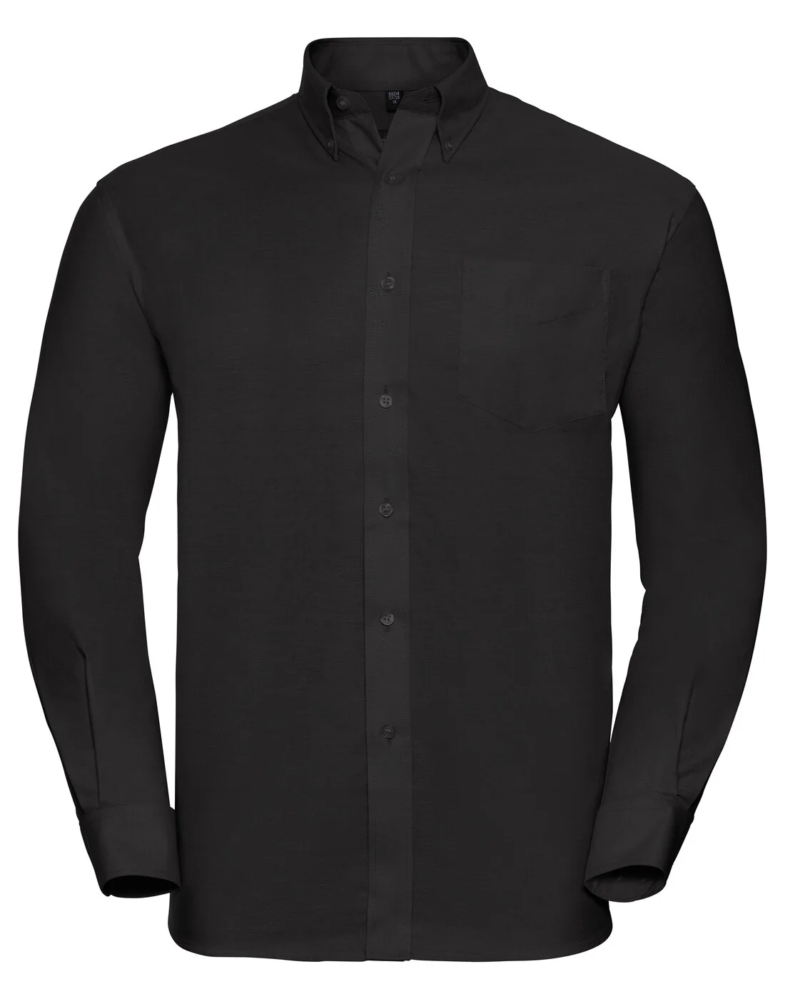 Russell Mens Long Sleeve Oxford Shirt - Image 3